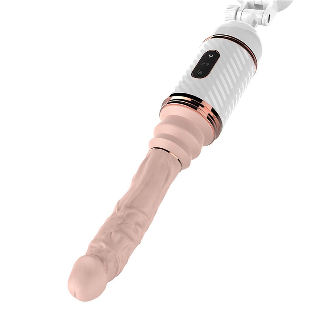 USB Şarjlı Uzaktan Kumandalı 7 İleri Geri & 7 Titreşim & Isıtma Fonksiyonlu Teknolojik Vibratör