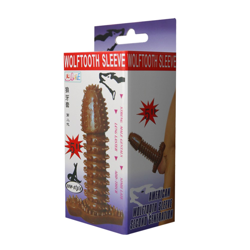 Vajinal Uyarıcı Tırtıklı Penis Kılıfı