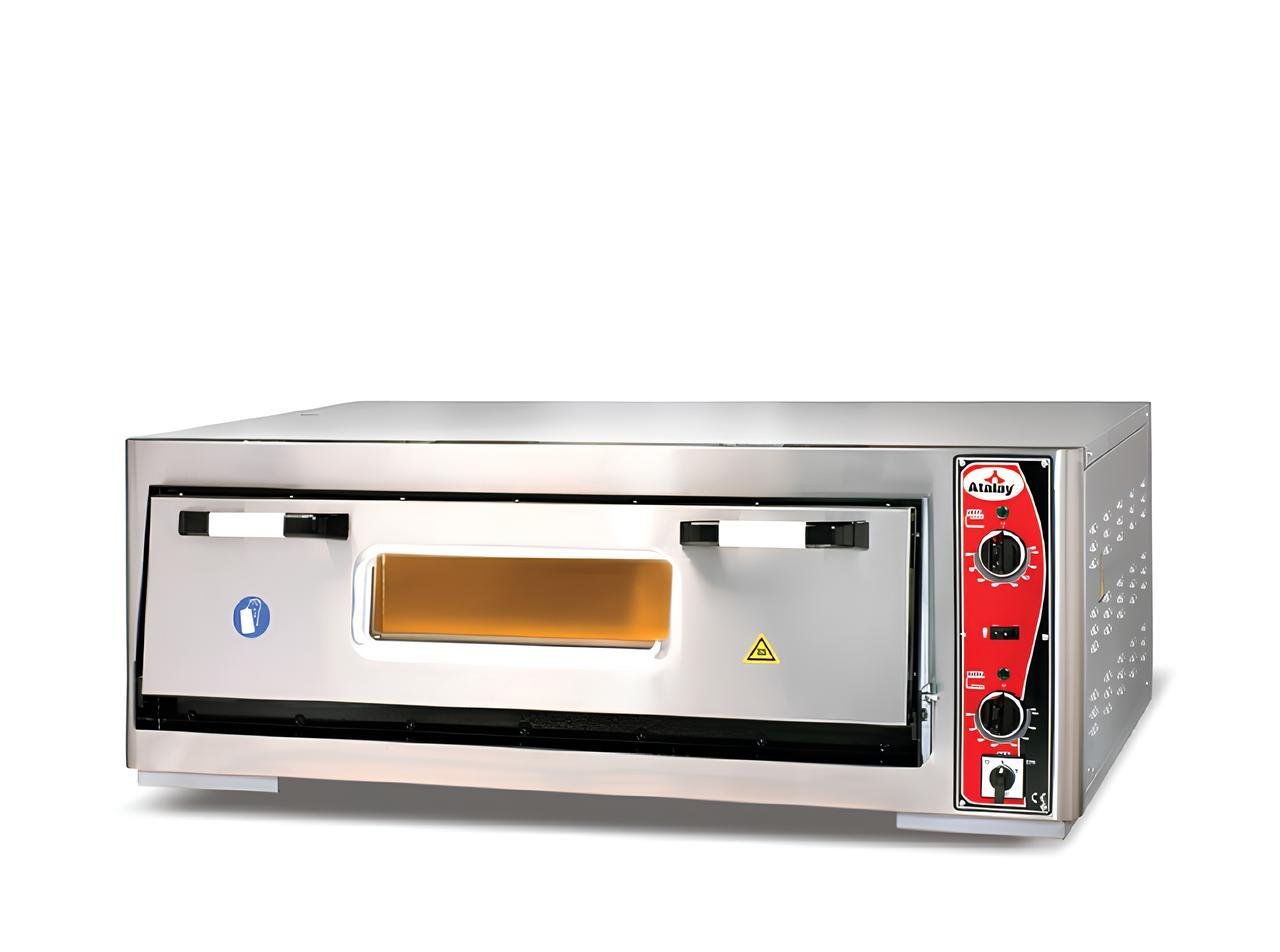 APF-62-1 Pizza Fırını Atalay 62x62 Tek Katlı