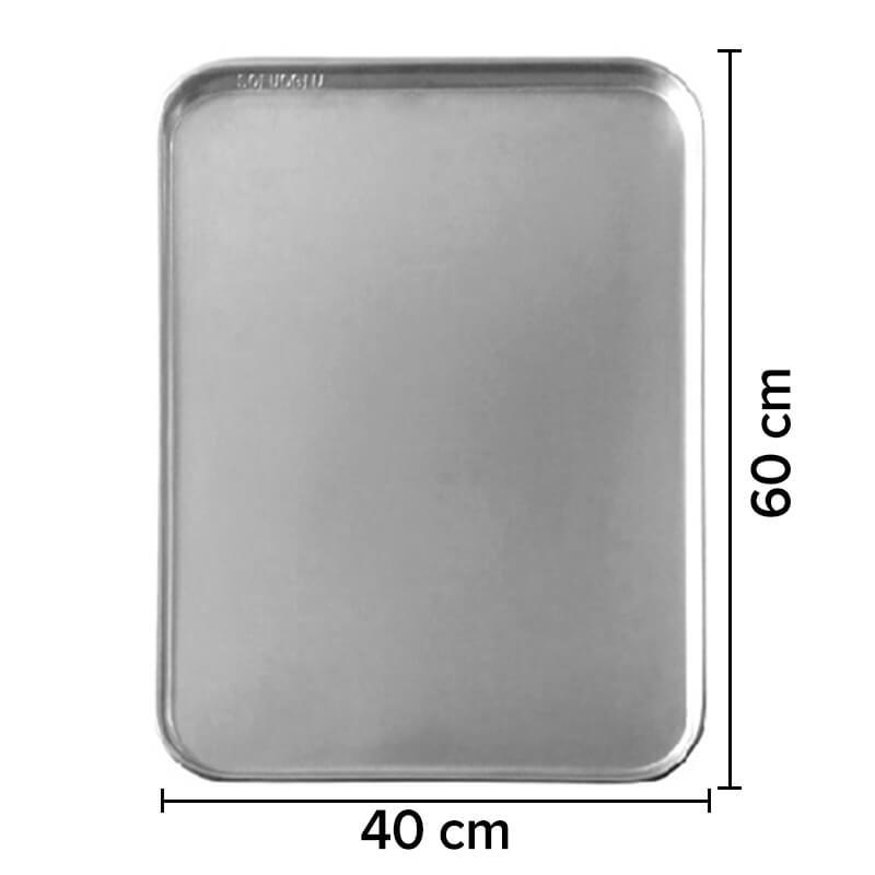 40*60*2,5 cm Pres Baskı Alüminyum Tepsi