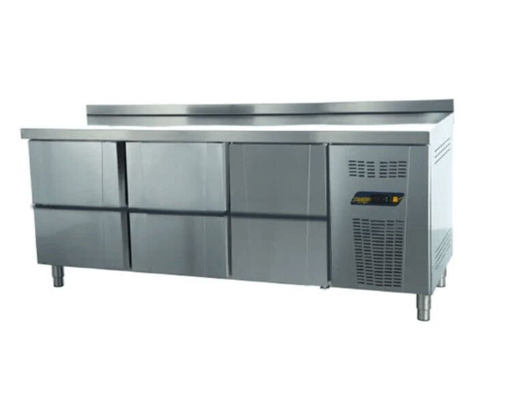 Ndustrio Tezgah Tipi 6 Çekmeceli Snack Derin Dondurucu