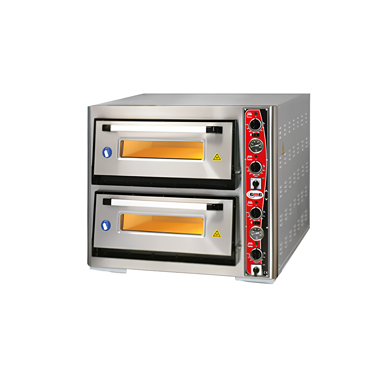 APF-62-2 Pizza Fırını Atalay 62x62 Çift Katlı