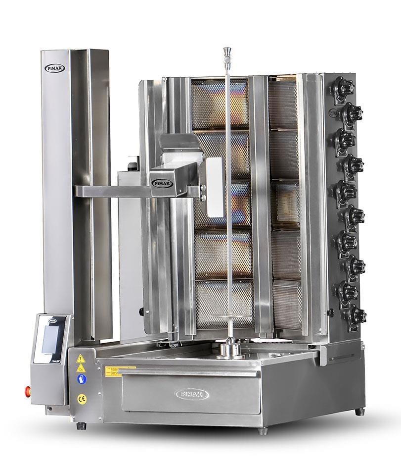 PDR150-G Gazlı Otomatik Döner Robotu