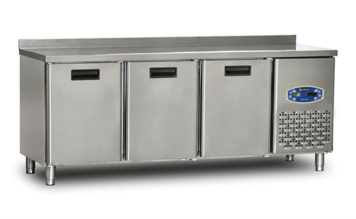 Üç Kapılı Tezgah Tip Buzdolabı 60'lık Seri