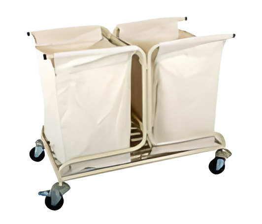ÇA03-İki Torbalı Çamaşır Arabası