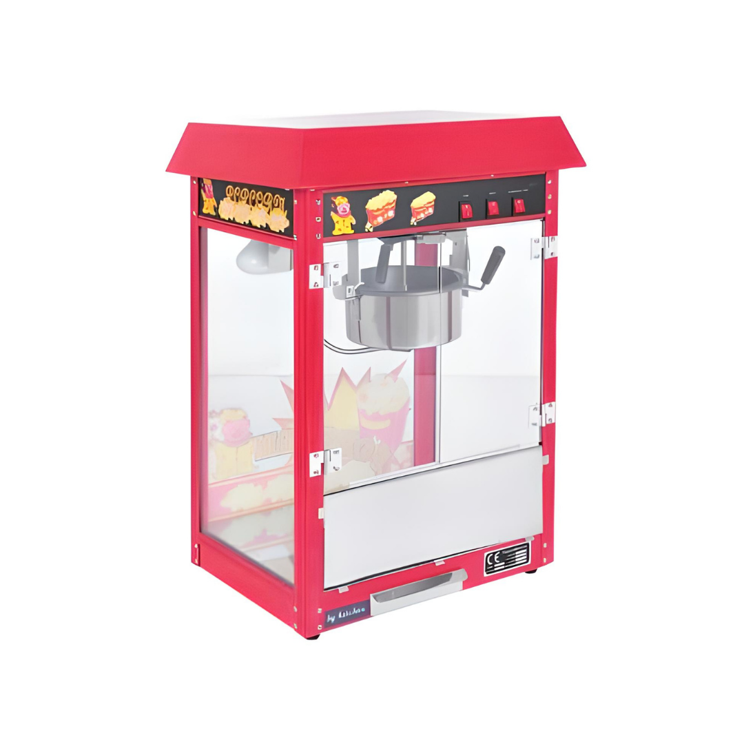 DPM-S- By Kitchen Set Üstü Popcorn, Mısır Patlatma Makinesi, Kırmızı