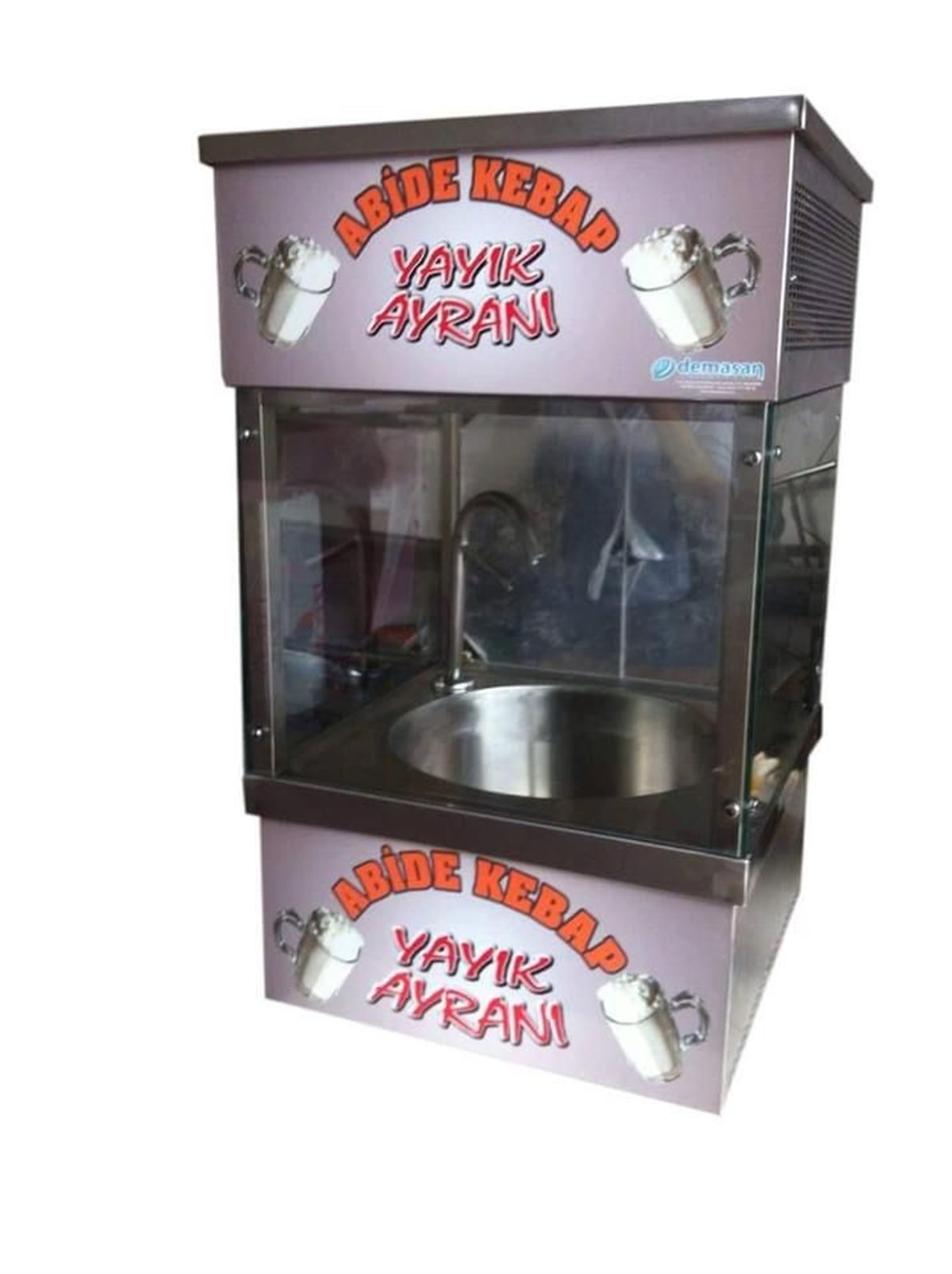 Set Üstü Mini Yayık Ayran Makinası