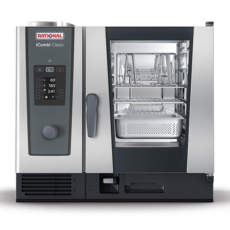 Rational iCombi Pro 6x1/1 GN Kapasitel Kombi Fırın Gazlı ICP61G