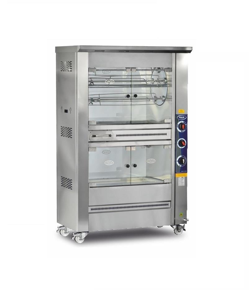 Pimak PI1/M007B Gazlı Tamburlu Dinlendirmeli Piliç Makinesi