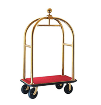 BT02-Pirinç Bavul Taşıma Arabası