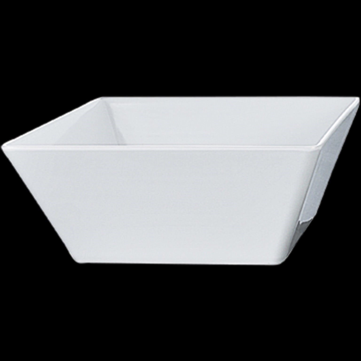 Biradlı Açık Büfe Melamin Salata Kare Kase 18x18x8,5-Sunum Tabakları ve Kaseler - Demasan
