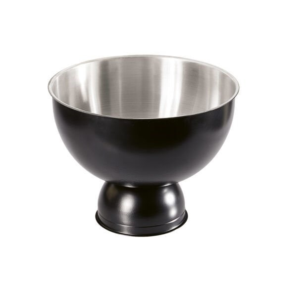 Biradlı Çelik Punch Kase Siyah 32xH26 cm-Sunum Tabakları ve Kaseler - Demasan
