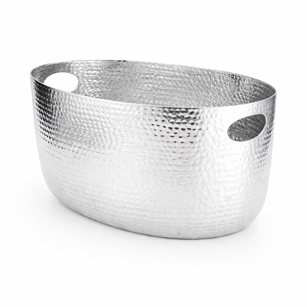 Biradlı Lumina Alüminyum Şişe Kovası (39x27x18 cm)-GIDA SERVİS EKİPMANLARI - Demasan
