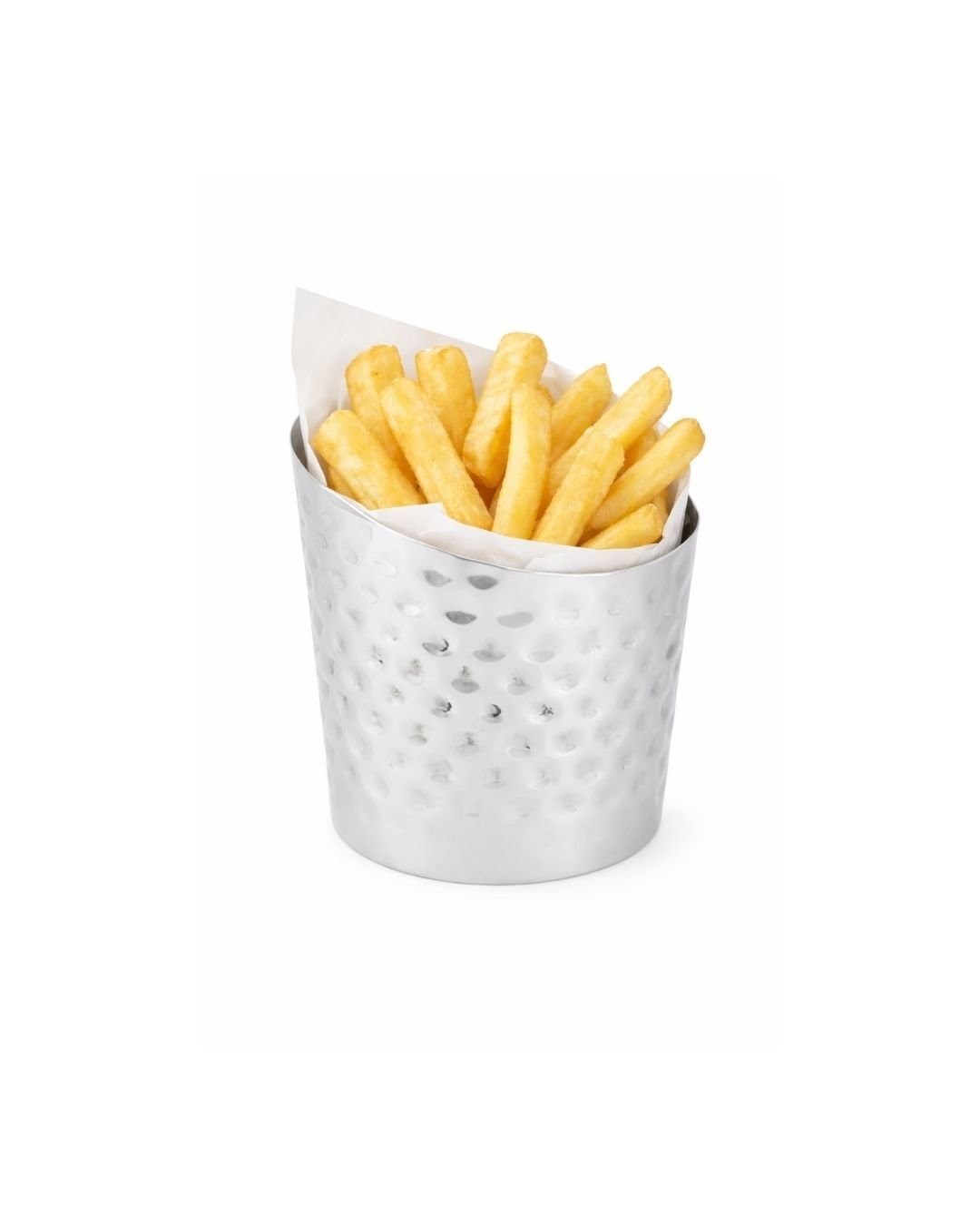 Biradlı Lumina Çelik Patates Sunumluk (10x9,5x11,5 cm)-Sunum Tabakları ve Kaseler - Demasan

