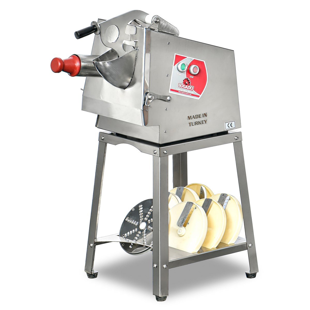 BSA-Boğaziçi Ayaklı Sebze Doğrama Makinası 7 Bıçaklı