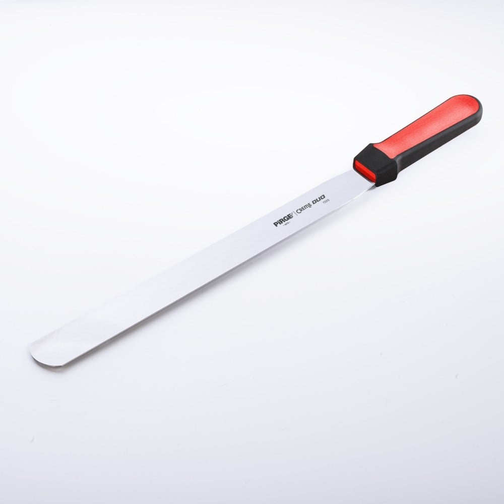 Creme DUO Pasta Paleti 30 cm Kırmızı-SPATULA VE PASTA PALETLERİ - Demasan
