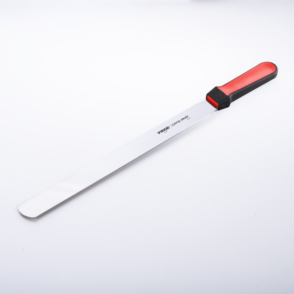 Creme DUO Pasta Paleti 35 cm Kırmızı-SPATULA VE PASTA PALETLERİ - Demasan
