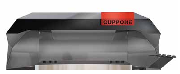 Cuppone Alpha Davlumbaz, AO140/1TS Fırın için-PİZZA FIRINLARI - Demasan
