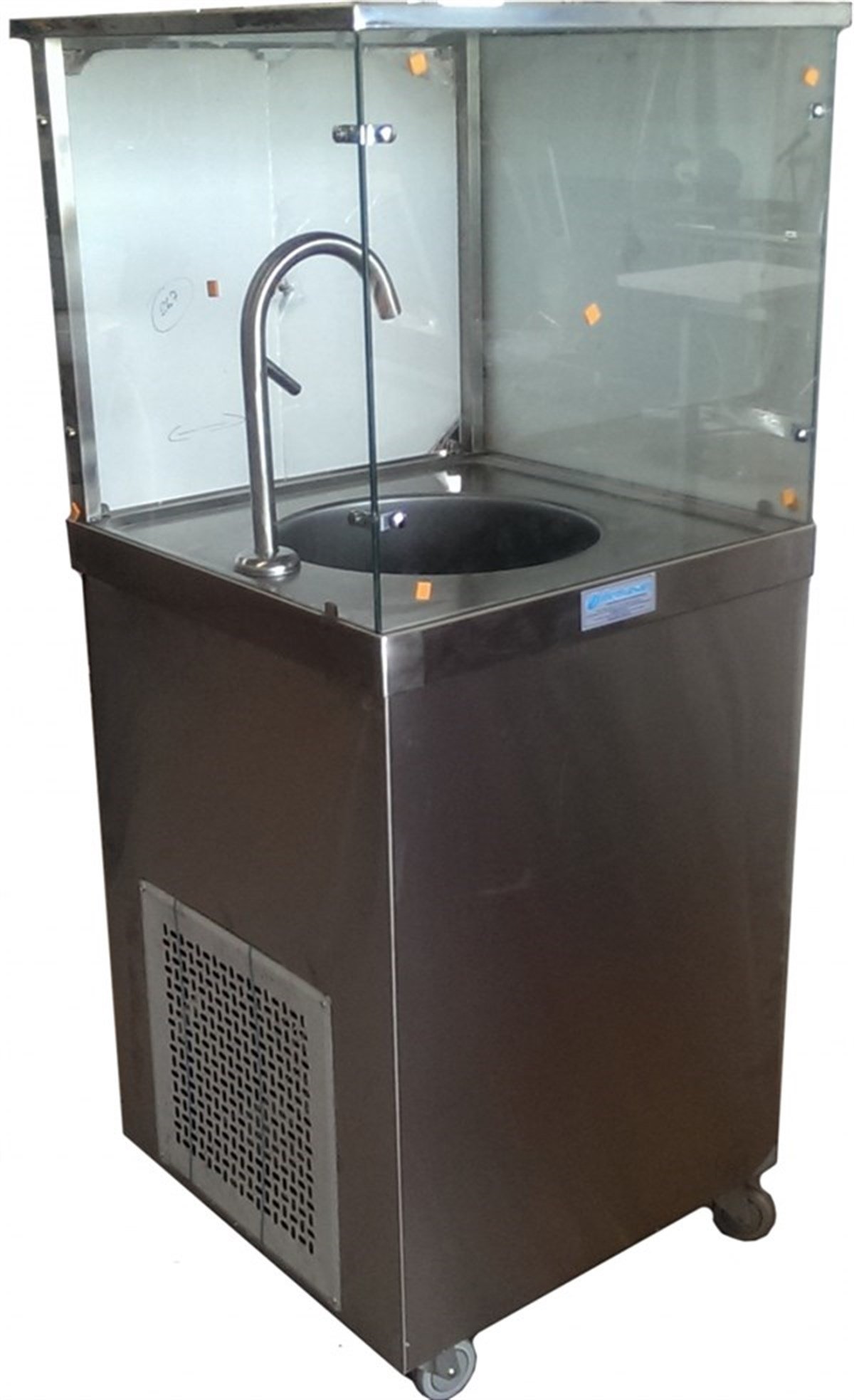 DEM04-Paslanmaz 20 Litre Yayık Ayran Makinası