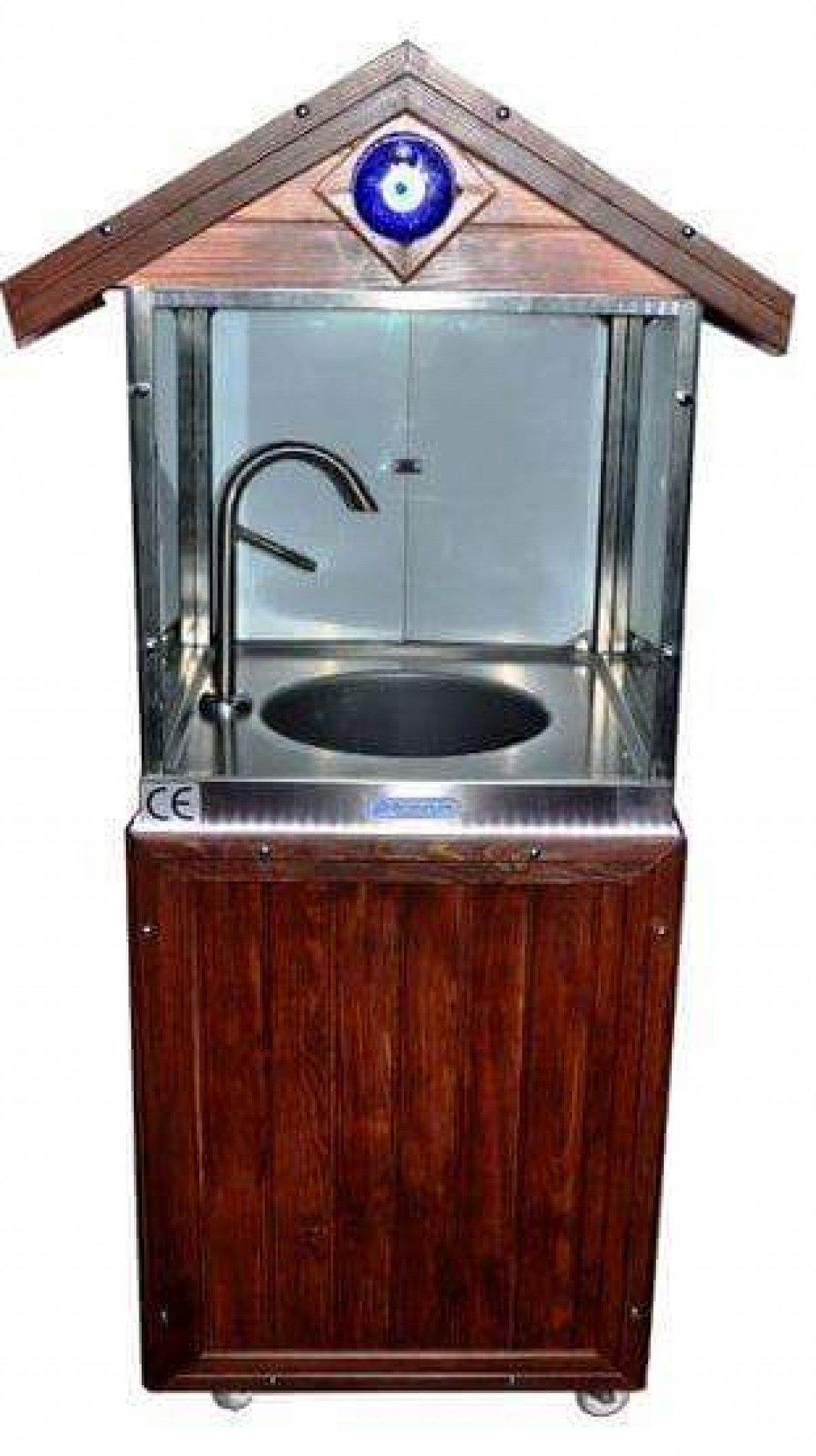 DEM11M-Mini Çatılı 36 Litre Yayık Ayran Makinası