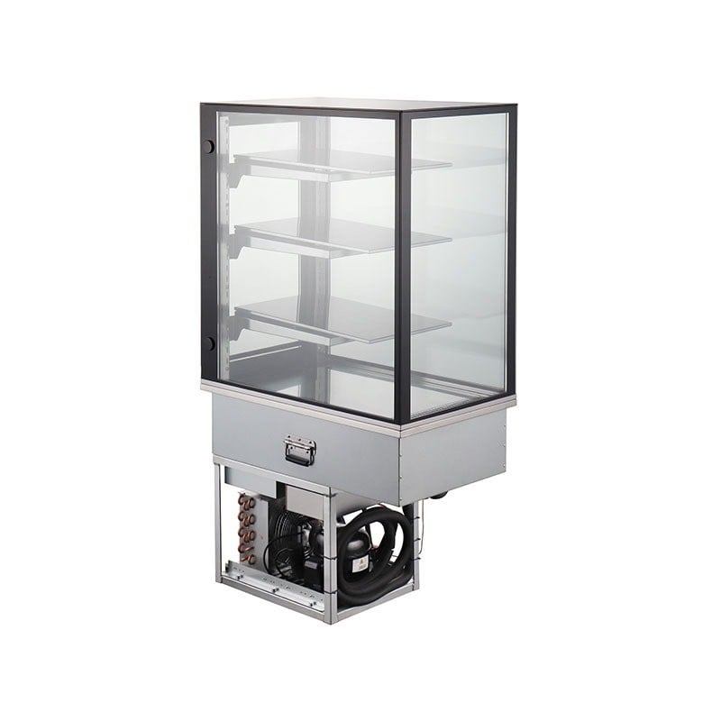DST-260L - By Kitchen Dik Tip Pasta Teşhir Dolabı 260 L-PASTA TEŞHİR DOLAPLARI - Demasan
