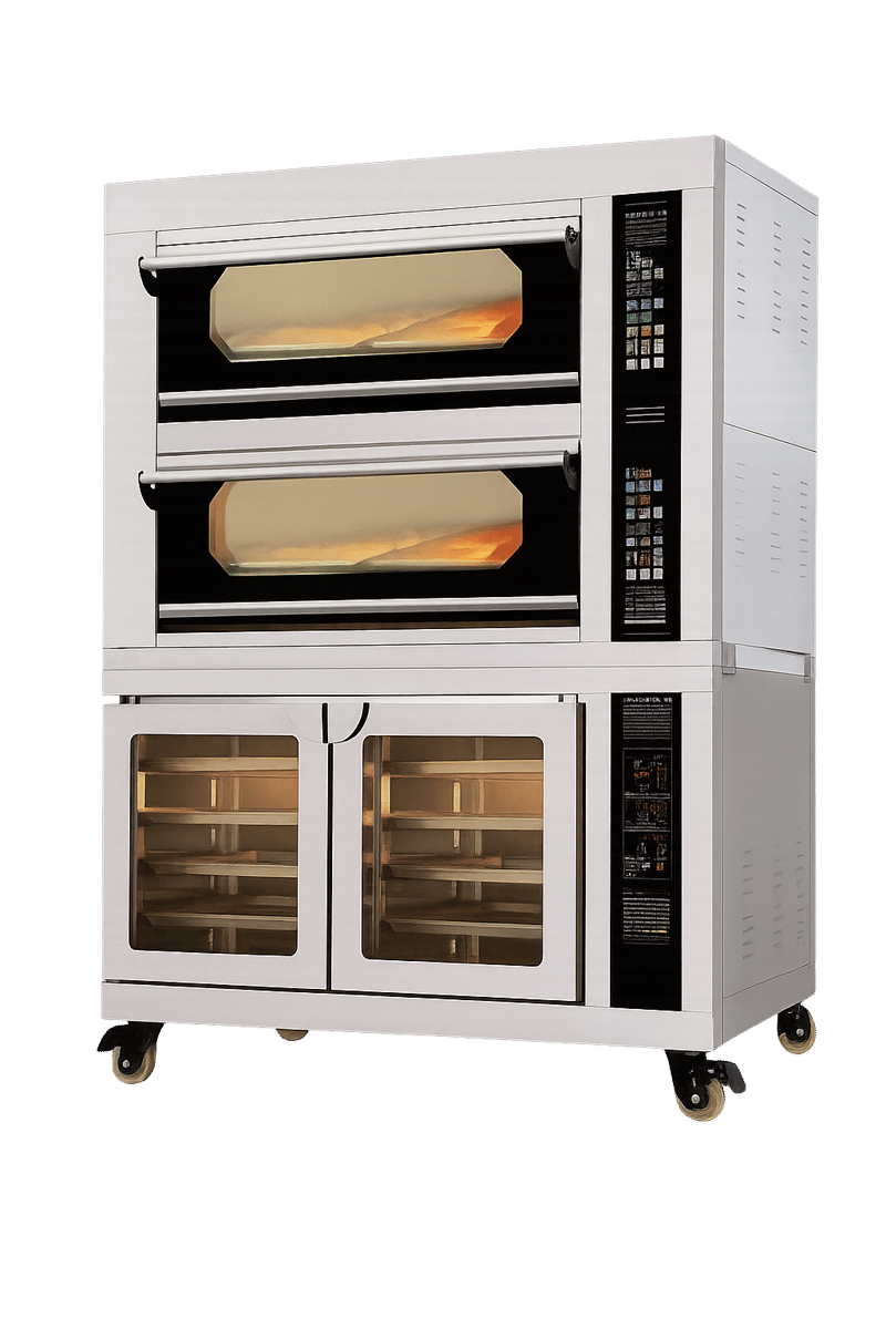 DTTF-464 - By Kitchen İki Katlı Taş Tabanlı Elektrikli Fırın 4 Tepsili-EKMEK FIRINLARI - Demasan
