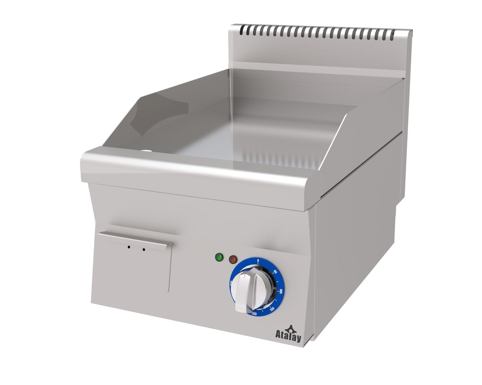 E AEI-460CR - Atalay Elektrikli Pleyt Izgara Düz Krom Yüzey 400x600-ELEKTRİKLİ PLEYT IZGARALAR - Demasan
