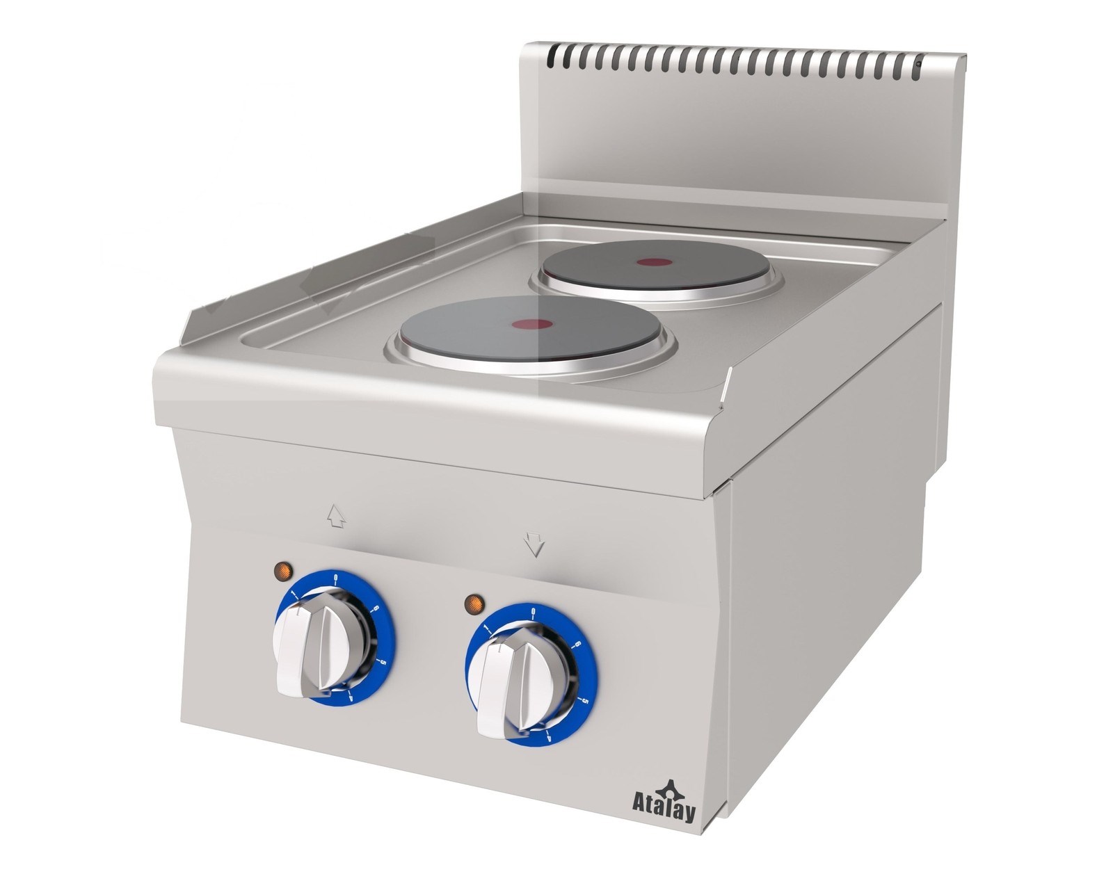 E AEO-460 - Atalay Elektrikli Ocak 2 X Ø180 400x600-ELEKTRİKLİ OCAKLAR - Demasan
