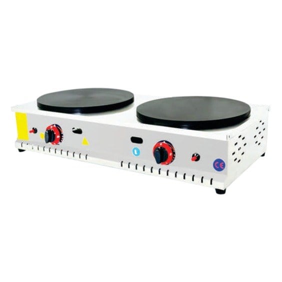 Emeksan 2'li Gazlı Krep Ocağı, 82x48x17 cm, 5,0 kW-KREP PİŞİRİCİLER - Demasan
