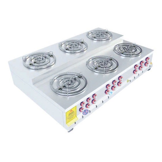 Emeksan 6X3 Basamaklı Künefe Ocağı, 120x75x25 / 30 cm, 20 kW-Künefe Ocakları - Demasan
