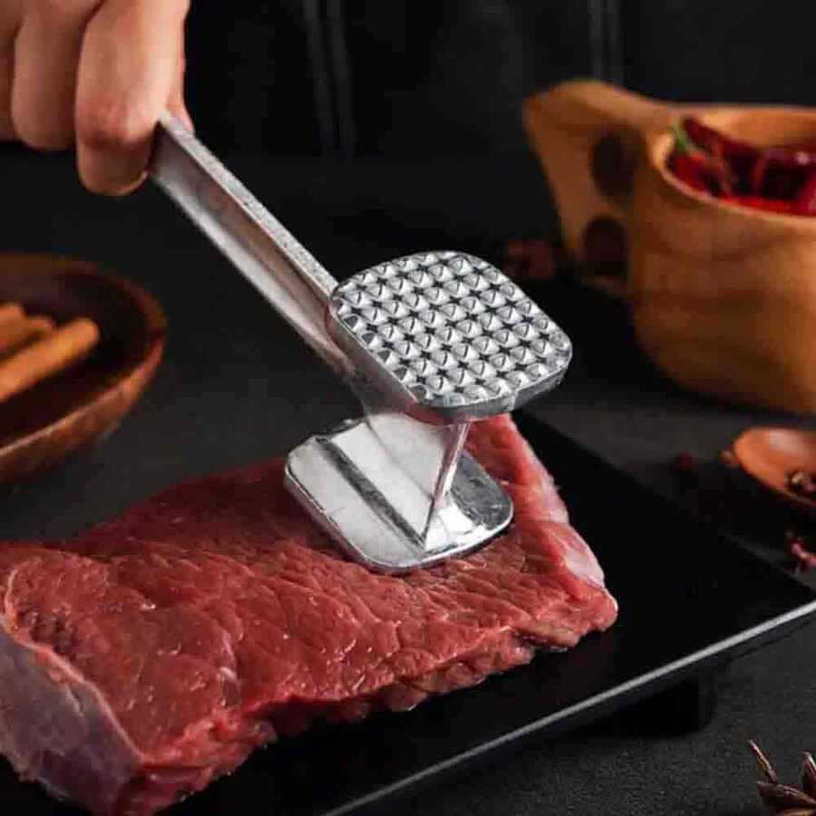 Epinox Alüminyum Et Döveceği 2'Li 400 Gr (VT-85)-ET HAZIRLIK EKİPMANLARI - Demasan
