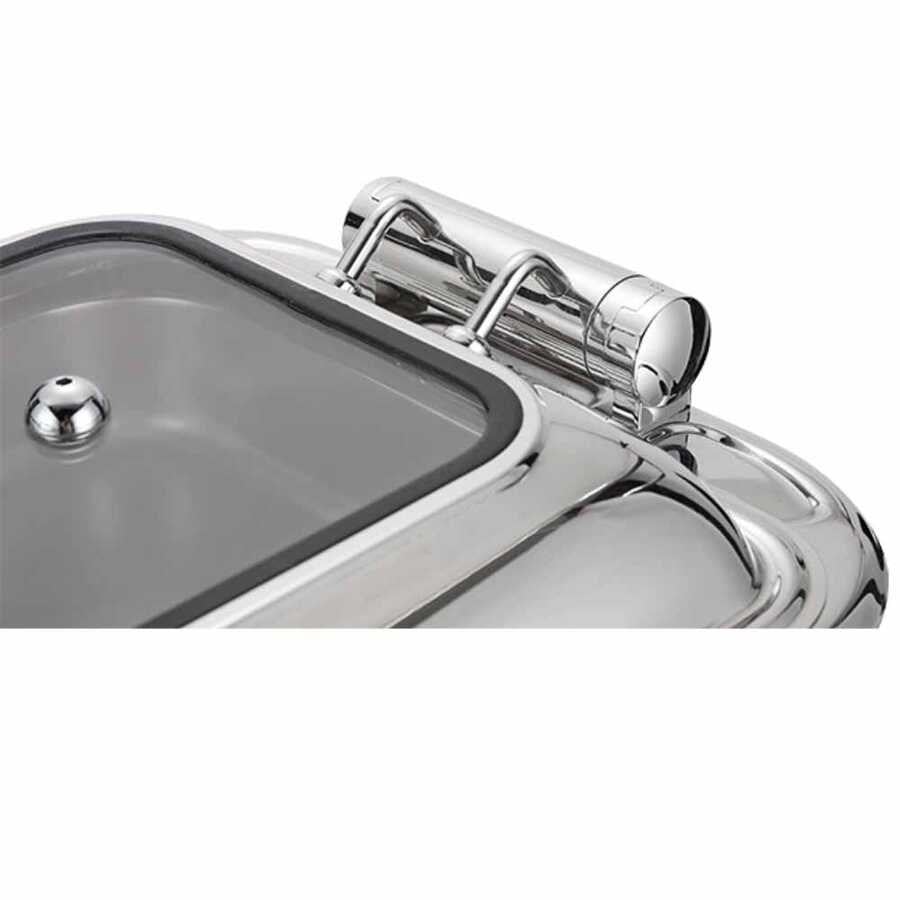 Epinox Chafing Dish Hidrolik Kapak 6 L 2/3 Gömme (CDH-6G)-Chafing Dish ve Açık Büfe Üniteleri - Demasan
