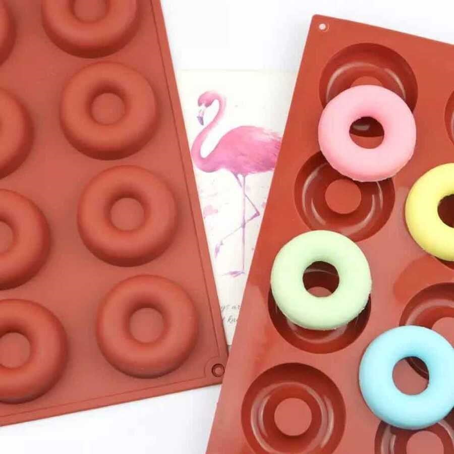 Epinox Çikolata Kalıbı - Silikon - Donut (DNT-29)-Pasta ve Baklava Kalıpları - Demasan
