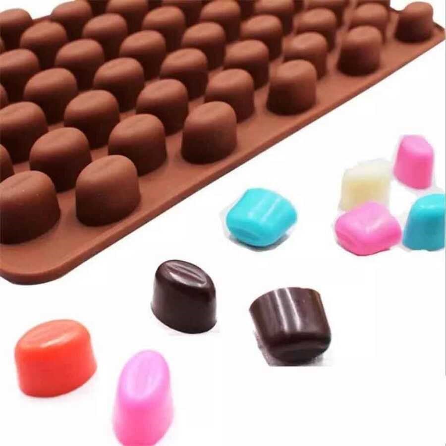 Epinox Çikolata Kalıbı - Silikon - Kahve Çekirdeği (KHC-18)-Pasta ve Baklava Kalıpları - Demasan
