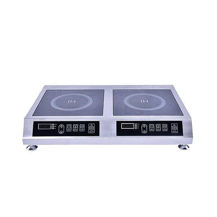 Epinox İndüksiyon Ocak İkili 2x3500W Setüstü (INO-02)-Chafing Dish ve Açık Büfe Üniteleri - Demasan
