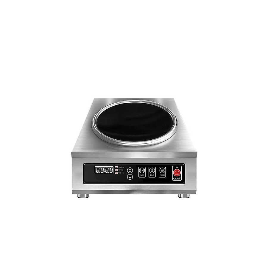 Epinox İndüksiyon Ocak Wok 3500w Setüstü (INO-W01)-Chafing Dish ve Açık Büfe Üniteleri - Demasan
