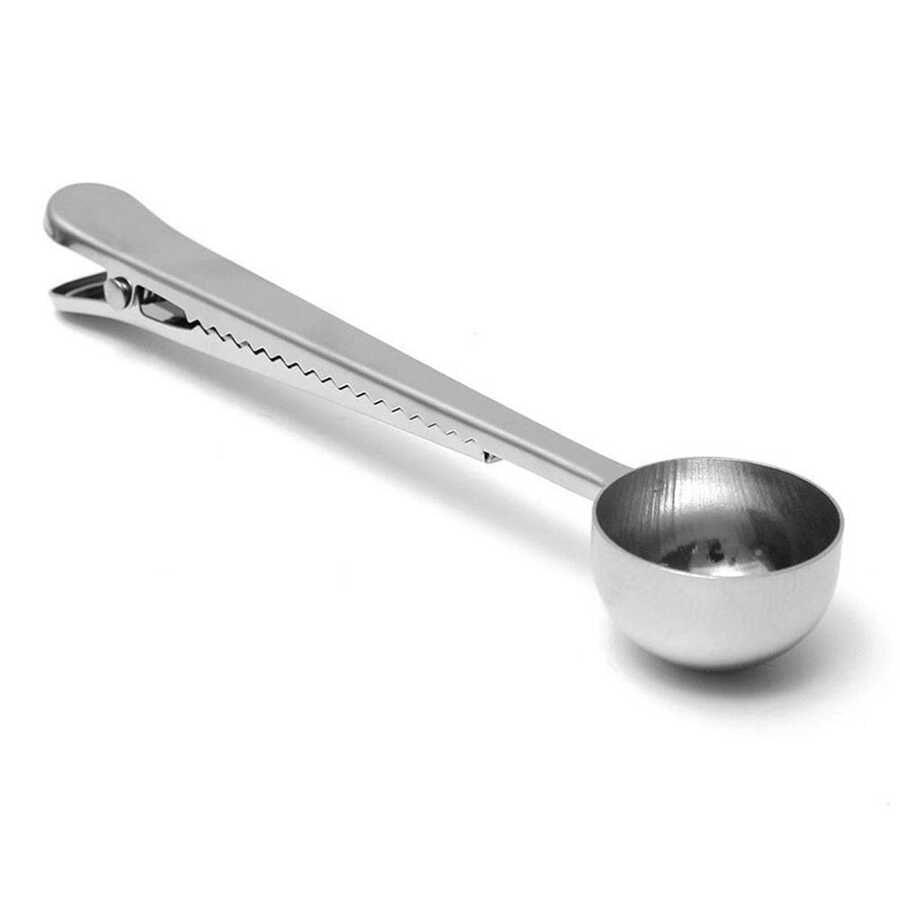 Epinox Kahve Kaşığı Klipsli 17,5 cm (KH-17)-BARİSTA EKİPMANLARI - Demasan
