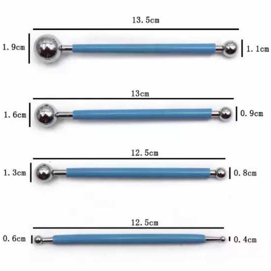 Epinox Metal Top Marzipan Seti (MRP-04)-Pastacılık Sarf ve El Aletleri - Demasan
