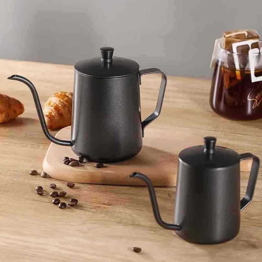 Epinox Mini Kettle 600 ml Kapaklı (MKK-60)-BARİSTA EKİPMANLARI - Demasan
