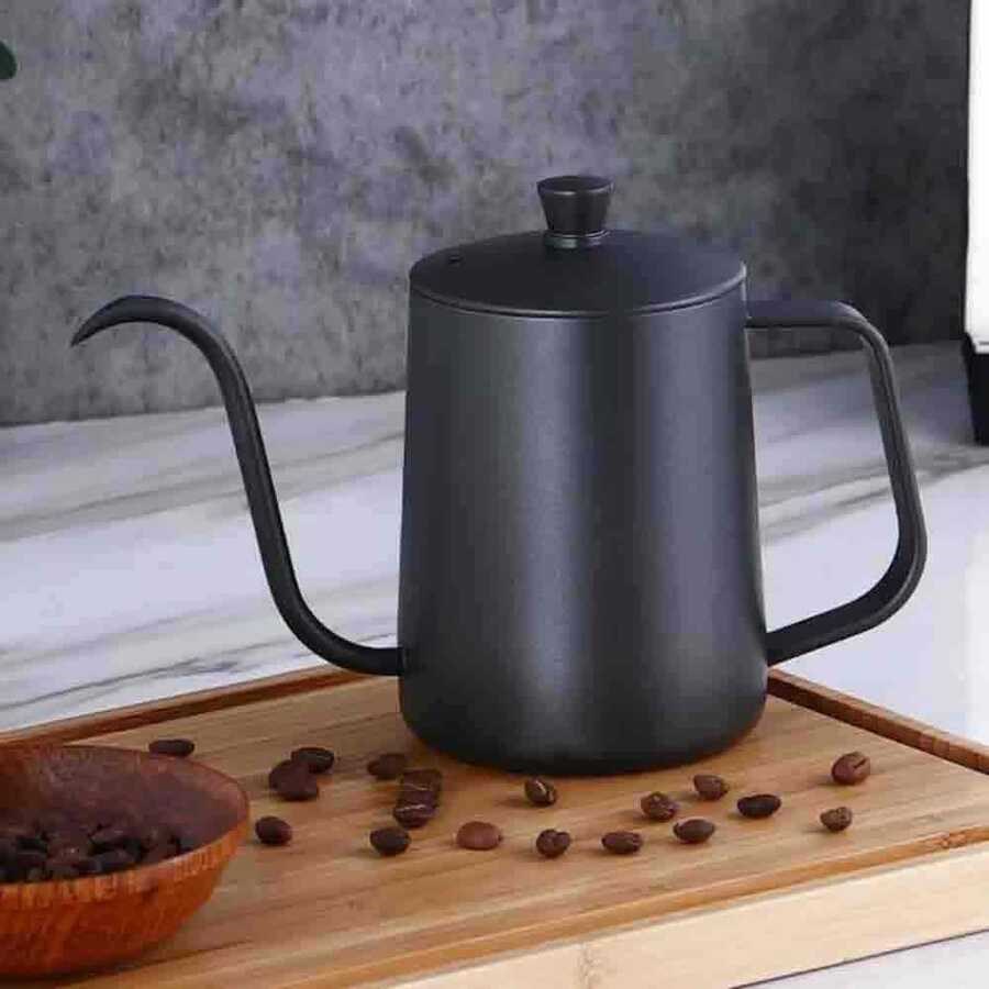 Epinox Mini Kettle 600 ml Kapaklı (MKK-60)-BARİSTA EKİPMANLARI - Demasan
