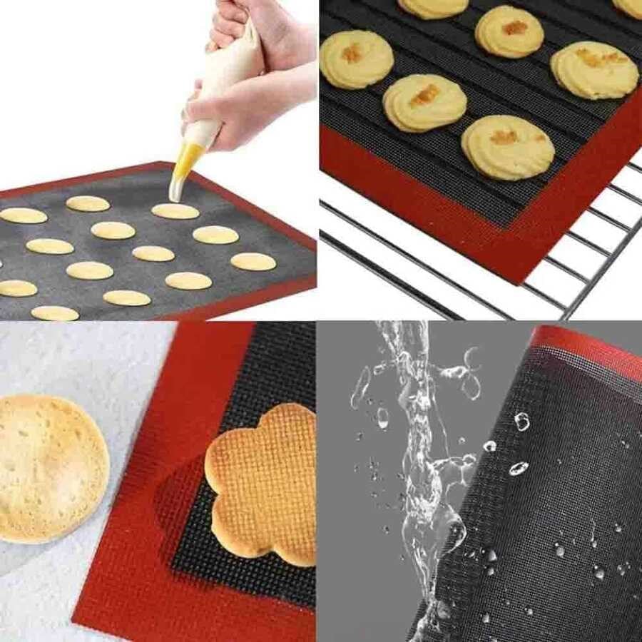 Epinox Silikon Delikli Mat 40x60 cm (SDM-64)-Pastacılık Sarf ve El Aletleri - Demasan
