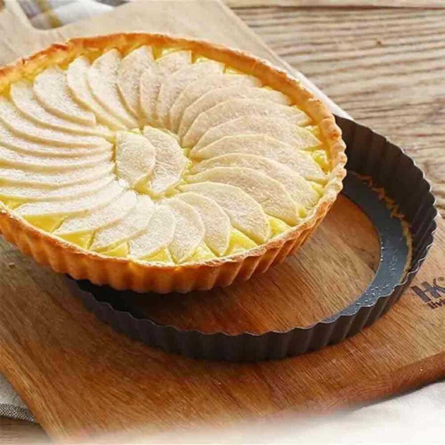 Epinox Tart Kalıbı 13 cm (TRT-13)-Pasta ve Baklava Kalıpları - Demasan
