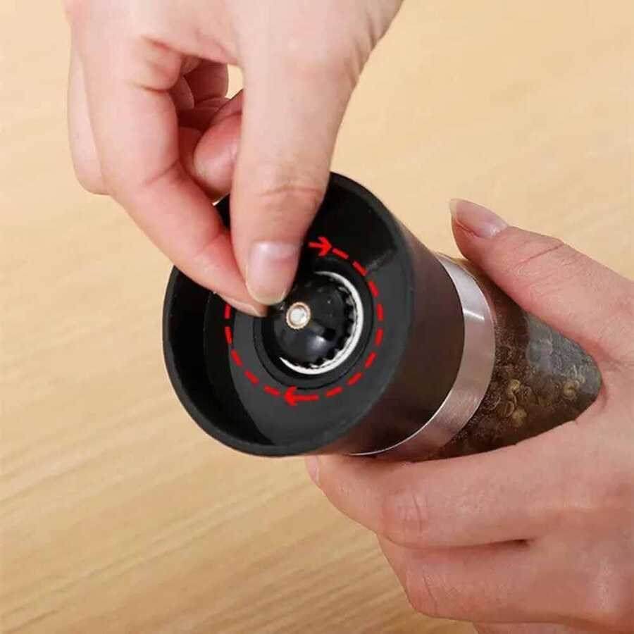 Epinox Tuz/Biber Değirmeni Cam Hazne 13 cm (CSS-13)-Sosluk, Reçellik ve Şişeler - Demasan
