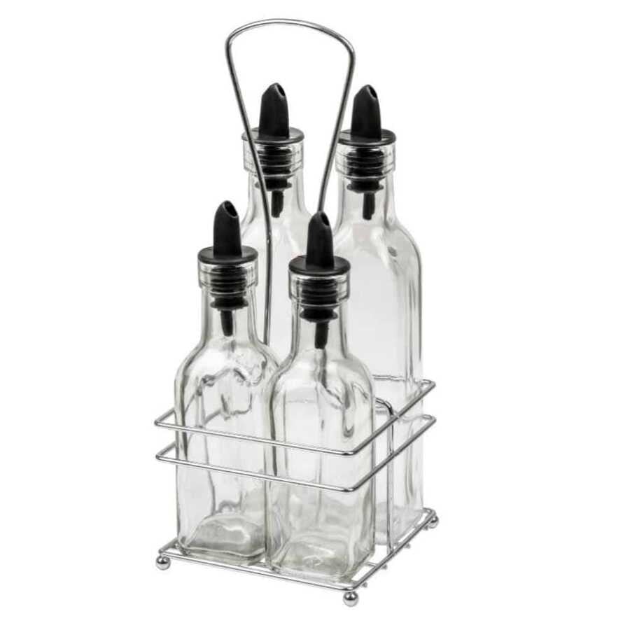 Epinox Yasemin Yağlık 4'Lü Set 200+300 ml (YYS-04)-Sosluk, Reçellik ve Şişeler - Demasan
