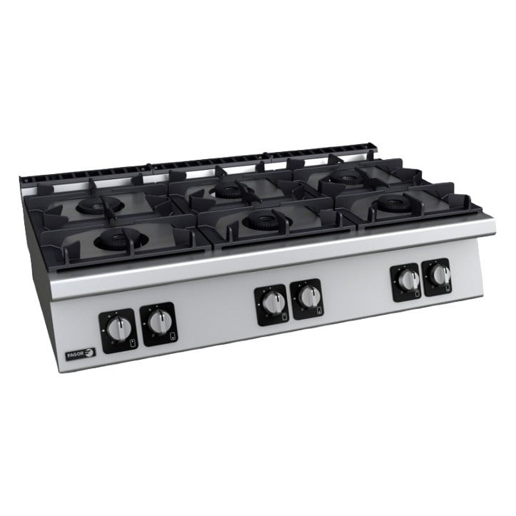 Fagor C-G760 Gazlı Set Üstü Ocak, 1200x730x290 mm-GAZLI OCAKLAR - Demasan
