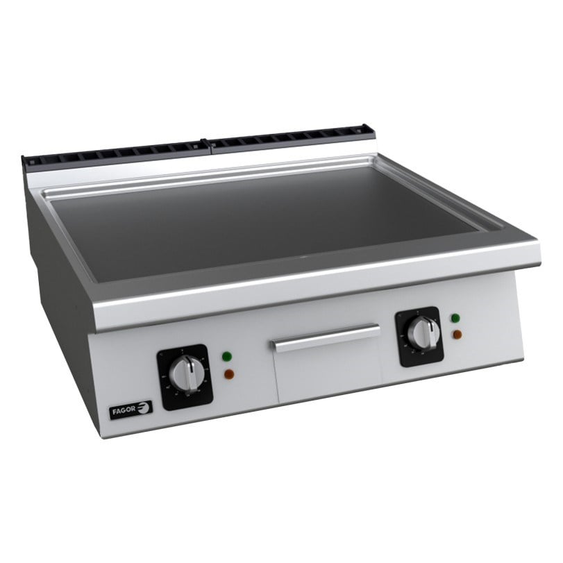 Fagor FT-E710 L Elektrikli Pleyt Izgara (Fry Top), 800x730x290 mm-ELEKTRİKLİ PLEYT IZGARALAR - Demasan
