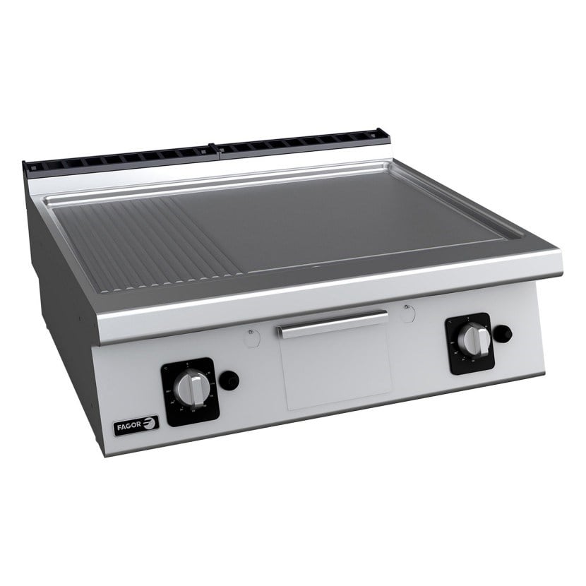 Fagor FT-E910 L+R Elektrikli Pleyt Izgara (Fry Top), 800x930x290 mm-ELEKTRİKLİ PLEYT IZGARALAR - Demasan
