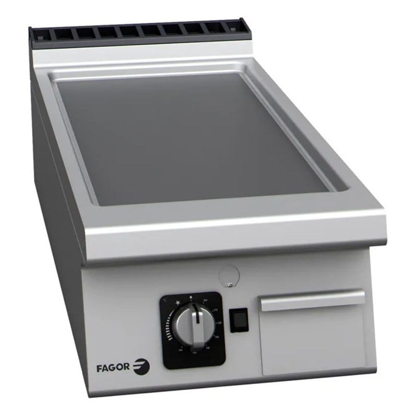 Fagor FT-G905 L Gazlı Pleyt Izgara (Fry Top), 400x930x290 mm-GAZLI PLEYT IZGARALAR - Demasan
