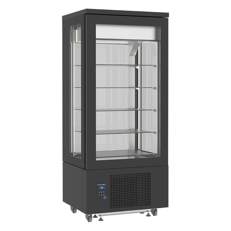 Frenox DN4-SY-CK-R290 Dik Vitrin Buzdolabı, 400 Lt-TEŞHİR DOLAPLARI - Demasan
