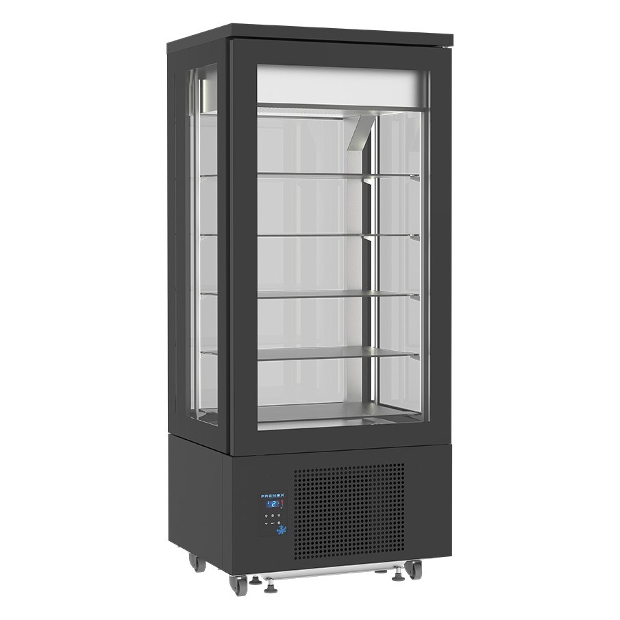 Frenox DN4-SY-R290 Dik Vitrin Buzdolabı, 400 Lt-TEŞHİR DOLAPLARI - Demasan
